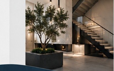Interior finishing work